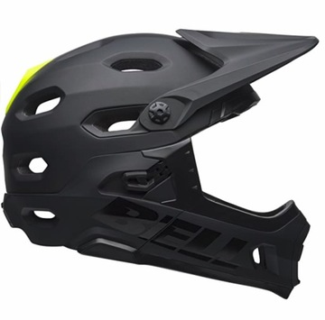 Велосипедный шлем Bell Super DH Mips матового/глянцевого черного цвета, размер M