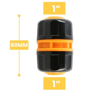 Соединитель садового шланга соединителя репаратора 1-дюймовый быстрый соединитель садовой воды