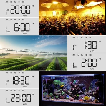 ПРОГРАММАТОР ТАЙМЕР с ЖК-экраном ЦИФРОВОЙ ПЕРЕКЛЮЧАТЕЛЬ электрическая розетка