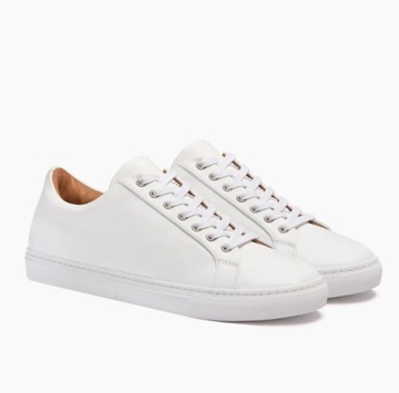 THURSDAY Men White Premier Low Top Sneaker