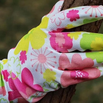 ПЕРЧАТКИ САДОВЫЕ ЖЕНСКИЕ ПЕРЧАТКИ РАБОЧИЕ ЗАЩИТНЫЕ размер M