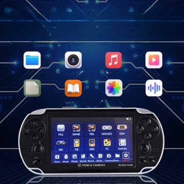 ПОРТАТИВНАЯ ИГРОВАЯ КОНСОЛЬ X7 КАМЕРА С РЕТРО-МЕНЮ PL