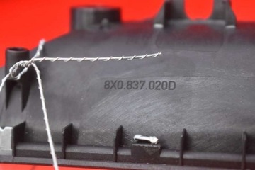 РУЧКА ВНУТРЕННЯЯ ПРАВАЯ ПЕРЕДНЯЯ 8X0837020D AUDI A1 8X 3D HB 10-14