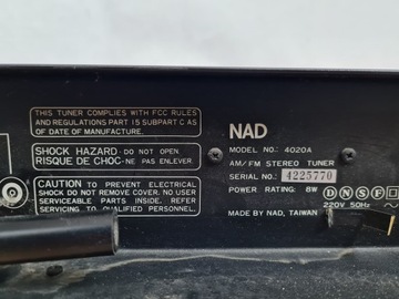 NAD 4020A - стерео тюнер