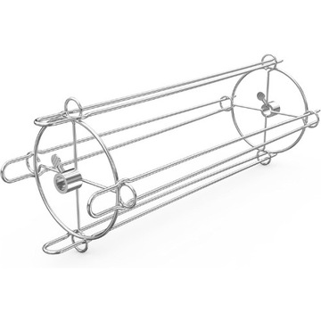 ZESTAW DO ROŻNA OBROTOWEGO ROŻNO DO SZASZŁYKÓW ZE STALI NIERDZEWNEJ
