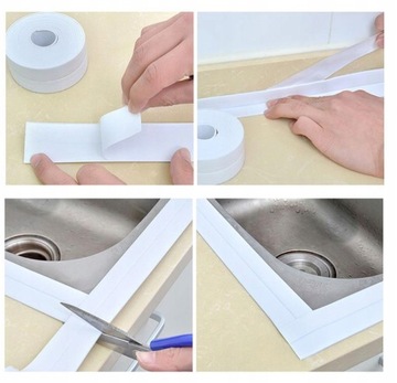 САМОКЛЕЯЩАЯСЯ УПЛОТНИТЕЛЬНАЯ ЛЕНТА ДЛЯ ВАННЫХ КОМНАТ