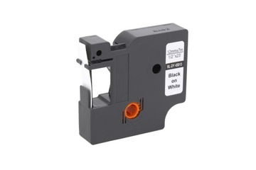 4-PACK DYMO D1 45013 ленты чёрные белые 12мм/7м