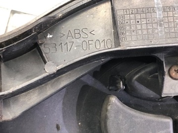 MŘÍŽKA MASKA TOYOTA COROLLA E13 04-09 53111-0F020 MINIVAN