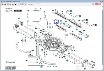 Прямоугольная линейка BOSCH GCM 12 GDL