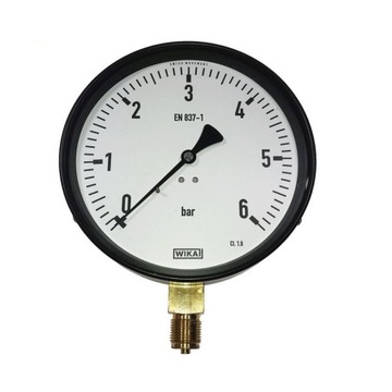0-6BAR Manometr 160mm M20x1,5 M160R KFM WIKA 111.20.160 EN837-1