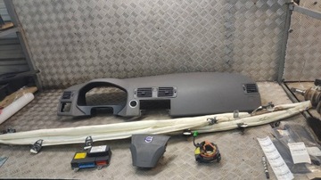 ZESTAW POSTRZAŁOWY KOKPIT AIRBAG VOLVO V50 S40 II