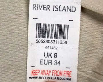 RIVER ISLAND eko-skóra kurtka ramoneska XS/S