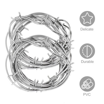 Symulacja drutu kolczastego z tworzywa sztucznego Gillnet 2 szt