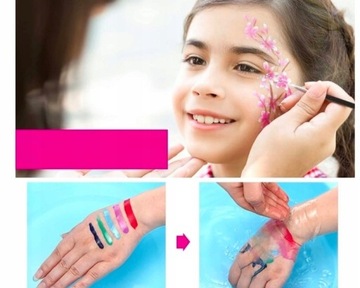 КРАСКИ ПРЕМИУМ КРАСКИ ДЛЯ ПОКРАСКИ ЛИЦА И ТЕЛА, МОЮЩИЕСЯ, БЕЗОПАСНЫЕ ДЛЯ ДЕТЕЙ