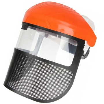 OSŁONA DO KOSY SPALINOWEJ MASKA OCHRONNA TWARZY PRZYŁBICA DO KOSZENIA PCV