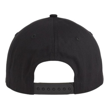 CALVIN KLEIN CZAPKA Z DASZKIEM MONOGRAM CAP CZARNA