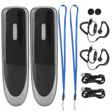 MINI KRÓTKOFALÓWKI WALKIE TALKIE USB
