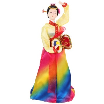 DEKOR NA BIURKO DEKORACJA LALKI HANBOK