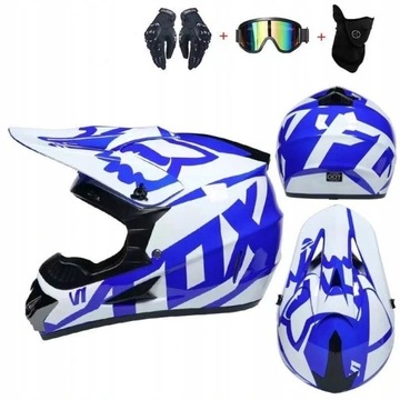 KASK MOTOCYKLOWY OFF-ROAD ENDURO MOTOCROSS M