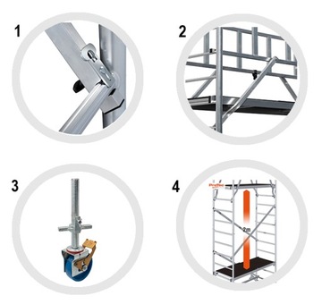KRAUSE ProTec rusztowanie 200x60 4,30m 940094