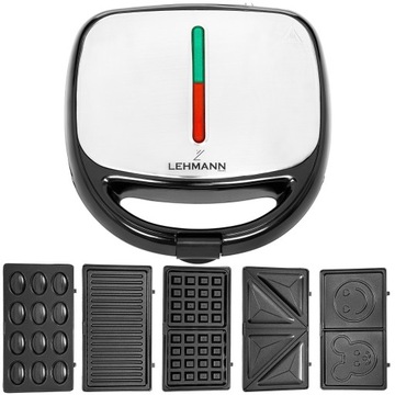 Toster OPIEKACZ 5w1 GRILL SANDWICH GOFRY ORZESZKI