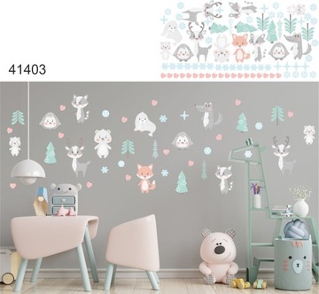 детские наклейки на стены, горы на стену, воздушные шары