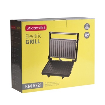 ЭЛЕКТРИЧЕСКИЙ ГРИЛЬ ТОСТЕР С АНТИПРИГАРНЫМ ПРИГОТОВЛЕНИЕМ 900ВТ KM6721