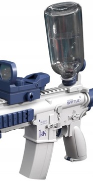 NOWY PISTOLET NA WODĘ M416 DUŻY MIOTACZ ELEKTRYCZNY AUTOMATYCZNY niebieski