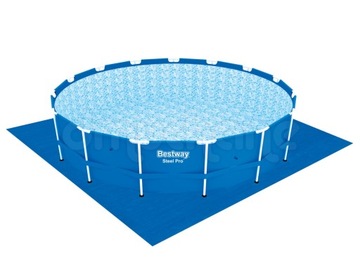 MATA OCHRONNA PODKŁAD POD BASEN 488x488cm BESTWAY PODKŁAD