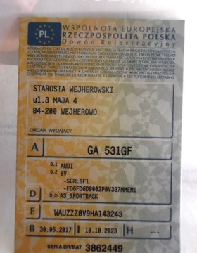 Audi A3 8V Sportback 5d Facelifting 2.0 TDI 150KM 2017 Audi a3 2017r, SPORTBACK, 2.0 TDI AUT. Uszkodzony, Poobijany. Jezdzi. VAT, zdjęcie 23