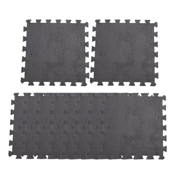 10 sztuk mata do zabawy dla dzieci 30x30cm pluszowe puzzle mata podłogowa