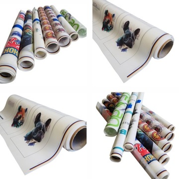 DTF ПЕЧАТЬ на рулоне шириной 57 см, длиной 1 метр для заделки.