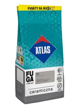 ATLAS FUGA CERAMICZNA 5KG CIEMNOBRĄZOWY 024