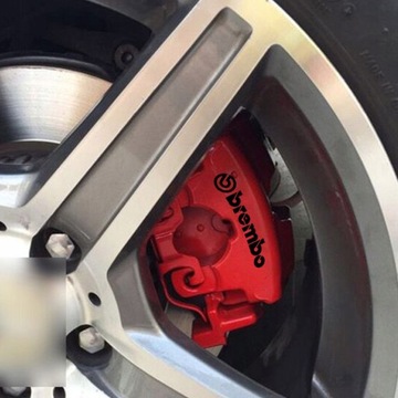 НАКЛЕЙКИ ДЛЯ ТОРМОЗНЫХ СУППОРТОВ BREMBO, 6 ШТ.