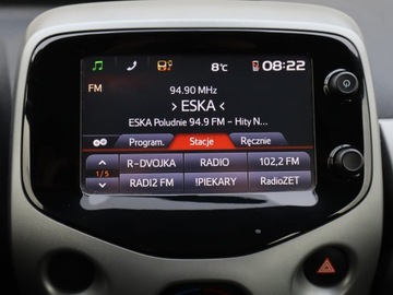 Toyota Aygo II Hatchback 5d 1.0 VVT-i 69KM 2017 Toyota Aygo 1.0 VVT-i, Salon Polska, Serwis ASO, zdjęcie 12