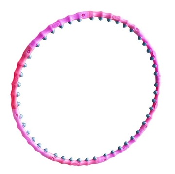 HULA HOOP Z MASAŻEM ALLRIGHT PINK