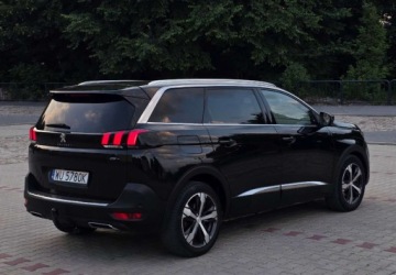 Peugeot 5008 II Crossover 2.0 BlueHDI 180KM 2020 Peugeot 5008 GT Line7 osobowySalon PLPanoramaMasazePo serwisieGwarancja 12, zdjęcie 3