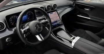 Mercedes Klasa C W206 Kombi 1.5 180 170KM 2024 Mercedes-Benz Klasa C Salon PL AMG Line Kamera Digital Light MBUX CarPlay, zdjęcie 9