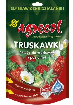 Nawóz do truskawek i poziomek 350g AGRECOL