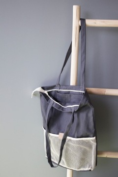 Элегантная хлопковая городская сумка для школы ЭКО.