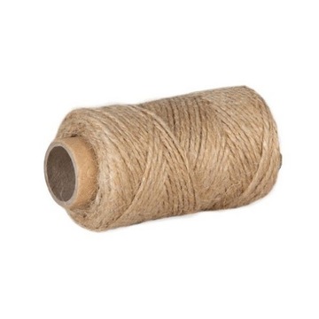 Sznurek JUTOWY - Naturalny ROLKA 40mb