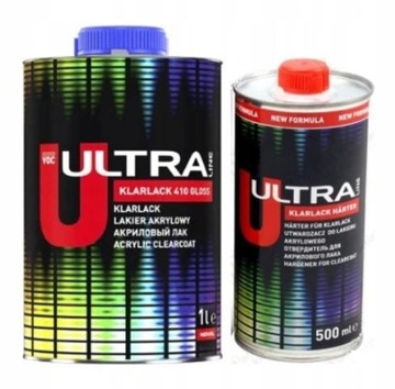LAKIER BEZBARWNY NOVOL ULTRA - KPL. 400 1L + utwar
