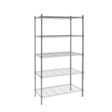 REGAŁ MAGAZYNOWY 5-PÓŁKOWY REGULOWANY 1200X450X1800 MM TECHNICA