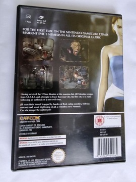 Resident Evil 3 Nemesis Nintendo GameCube