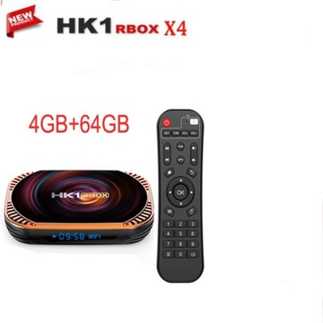 Hot sales HK1 RBOX X4 / x4s Android 11 S905X4 Smart TV BOX