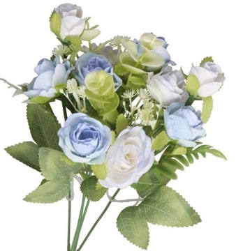 SZTUCZNE KWIATY ROŚLINY GAŁĄZKI BUKIET RÓŻ RÓŻA RÓŻE