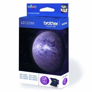 Brother LC1220M - oryginalny tusz, magenta