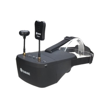 GOGLE FPV EACHINE EV800D HD 800x480 DVR 5.8G 40CH