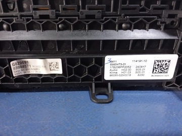 BMW 7 G11 G12 PANEL KLIMATIZACE AUTORÁDIO 6993473