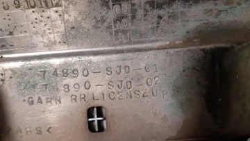 HONDA FR-V ORIGINÁLNÍ CLONA (KRYT) KRYT KUFRU 74890-SJD-01